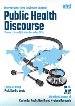 Public Health Discourse journal — cover